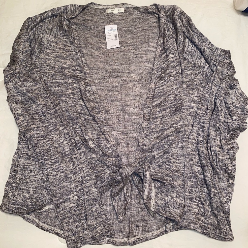 MAURICES TIE SWEATER